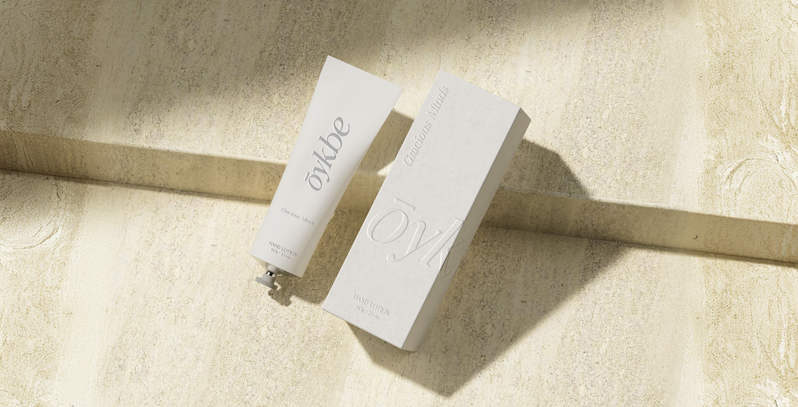 Anders brand wordmark in white placed on top of an image of a modern interior design.